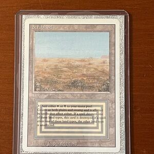 Vintage Rare Scrubland Card with Classic Design Good condition